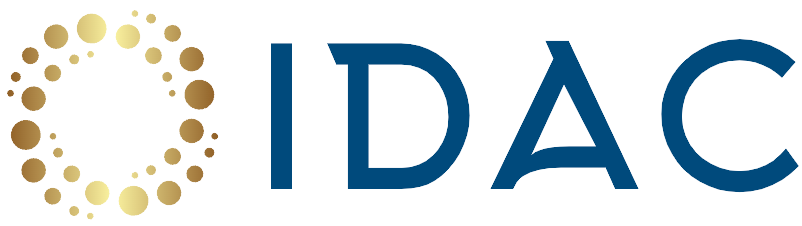 IDAC logo without full spelling of the name in subtext